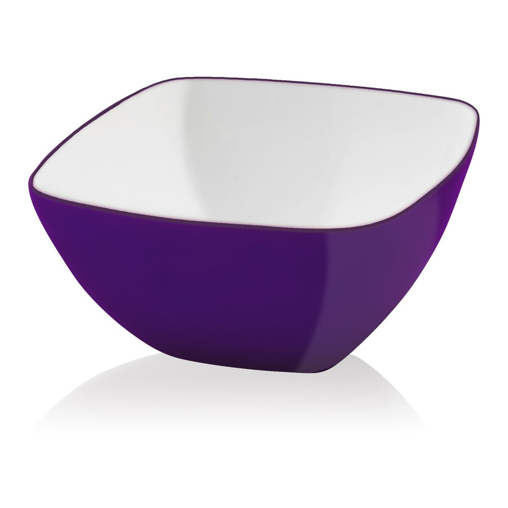 Violetinė salotinė Vialli Design, 14 cm
