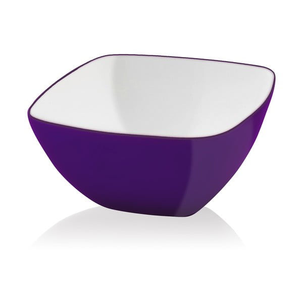 Violetinė salotinė Vialli Design, 14 cm