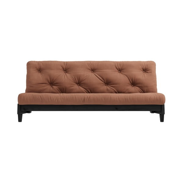 Sulankstoma sofa Karup Design Fresh Black/Clay Brown