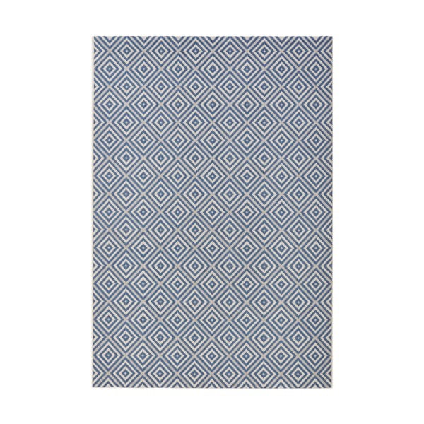 Mėlynas kilimas NORTHRUGS Karo, 200 x 290 cm