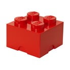 Raudona kvadratinė daiktadėžė LEGO®