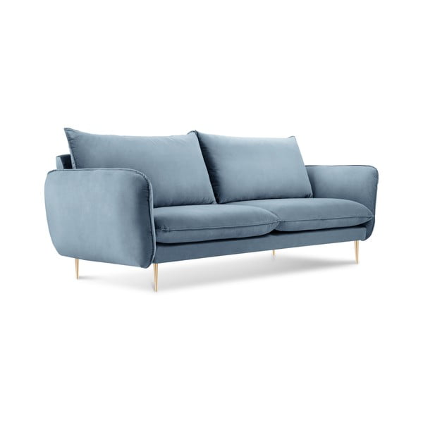 Melsva aksominė sofa Cosmopolitan Design Florence, 160 cm
