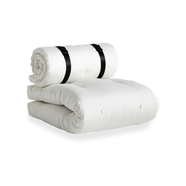 Baltos spalvos lauko sofa-krėslas Karup Design OUT™ Buckle Up