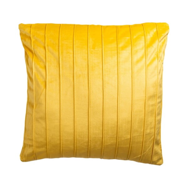 Geltona dekoratyvinė pagalvėlė JAHU collections Stripe, 45 x 45 cm