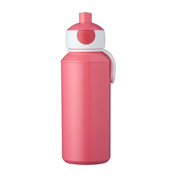 Rožinis vandens buteliukas "Rosti Mepal Pop-Up", 400 ml