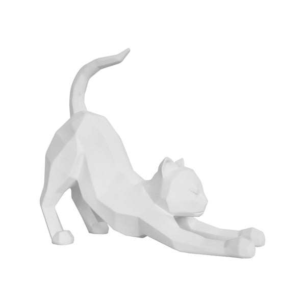 Matinės baltos spalvos PT LIVING Origami tempimo katė, aukštis 30,5 cm