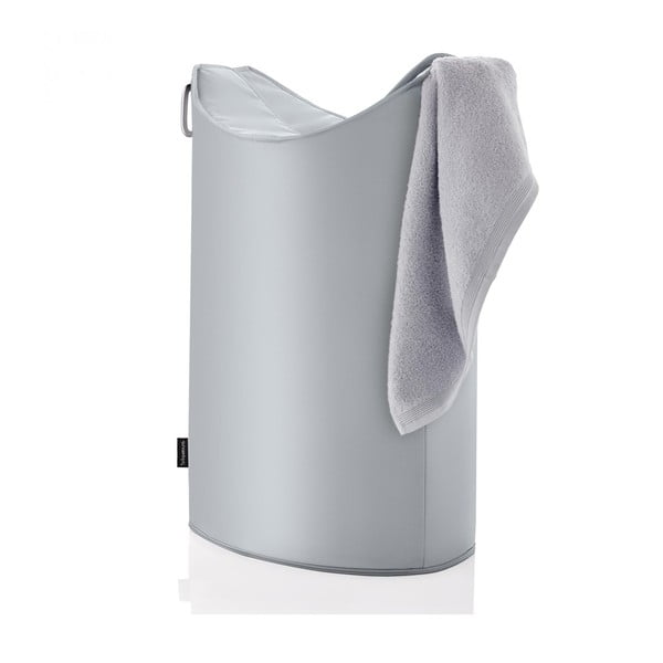 Blomus Frisco pilkas skalbinių krepšys, 65 l talpos