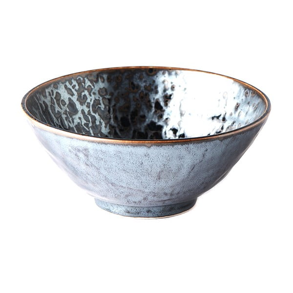 Juodas keramikinis dubuo MIJ Black Pearl, ø 20 cm