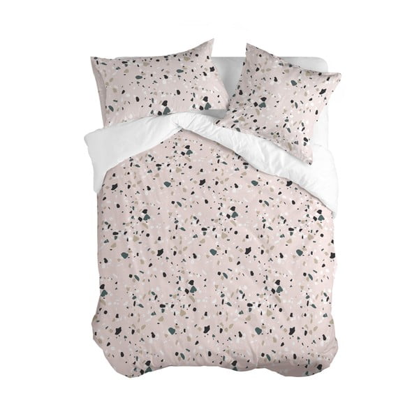 Medvilninis antklodės užvalkalas Blanc Pink Granite, 200 x 200 cm