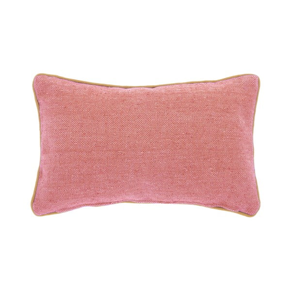 Rožinis pagalvės užvalkalas iš perdirbto plastiko Kave Home Dalila, 30 x 50 cm