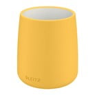 Geltonas keraminis pieštukinis puodelis Leitz Cosy