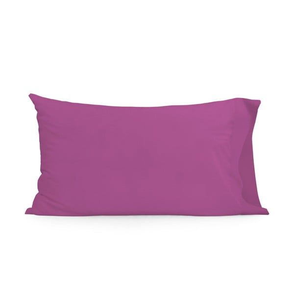 Fuksijos spalvos medvilninės pagalvės užvalkalas Fox Basic, 75 x 50 cm
