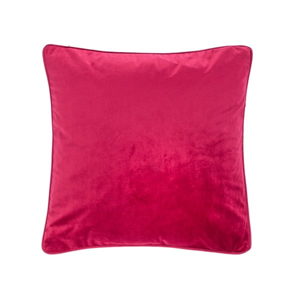 Tamsiai rožinė pagalvėlė Tiseco Home Studio Velvety, 45 x 45 cm