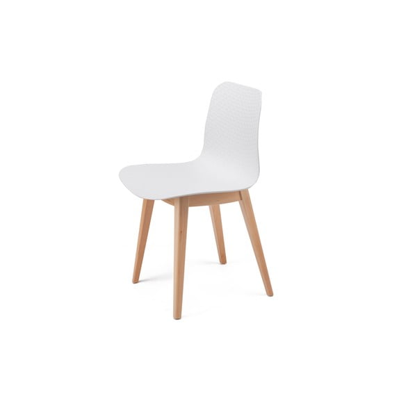2 baltų valgomojo kėdžių rinkinys Bonami Selection Koda