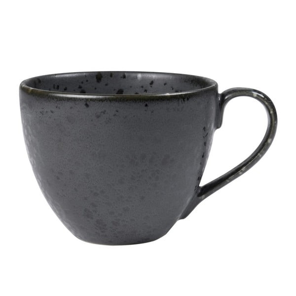 Juodos keramikos arbatos puodelis Bitz Mensa, 460 ml