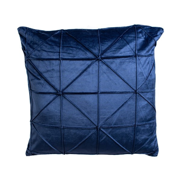 Tamsiai mėlyna dekoratyvinė pagalvėlė JAHU collections Amy, 45 x 45 cm