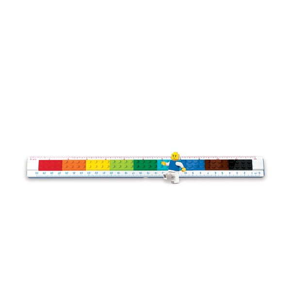 Sulankstoma liniuotė su LEGO® minifigūrėle, 30 cm