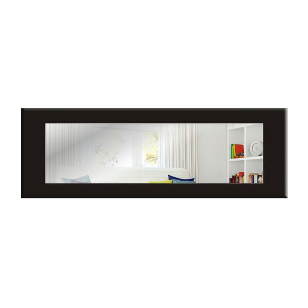 Sieninis veidrodis su juodu rėmu Oyo Concept Eve, 120 x 40 cm