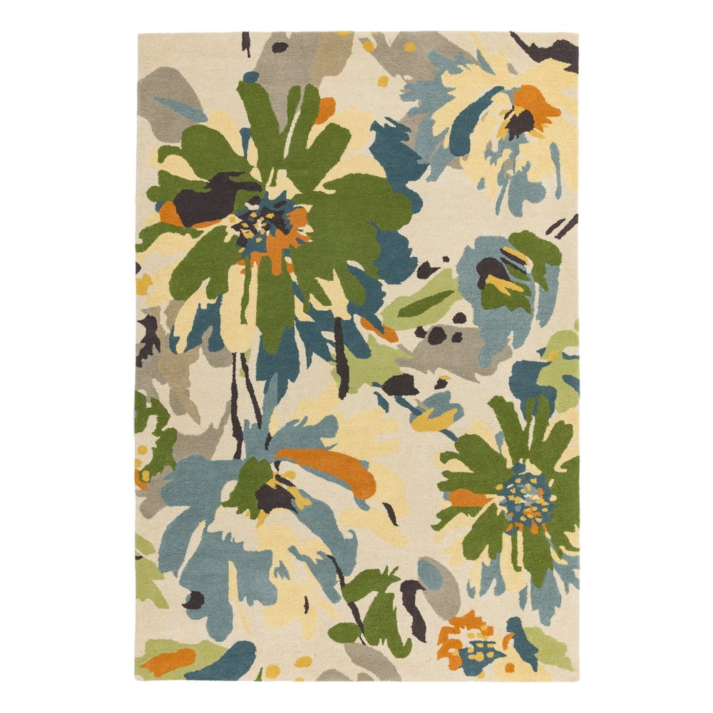 Kilimas Asiatic Carpets Floral Green Multi, 120 x 170 cm