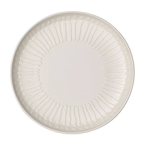 Baltos spalvos porceliano lėkštė Villeroy & Boch Blossom, ⌀ 24 cm