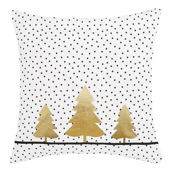 Kalėdinis medvilninis dekoratyvinis pagalvės užvalkalas 46 Yule, 40 x 40 cm