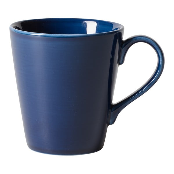 Tamsiai mėlynas porcelianinis puodelis Villeroy & Boch Like Organic, 0,35 l