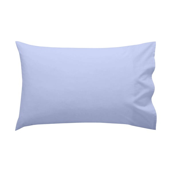 Šviesiai mėlynos spalvos medvilninės pagalvės užvalkalas Fox Basic, 50 x 30 cm
