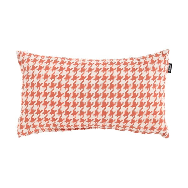 Oranžinės ir baltos spalvos lauko pagalvė Hartman Poule, 30 x 50 cm