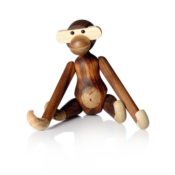 Statulėlė iš medienos masyvo Bojesen Denmark Monkey