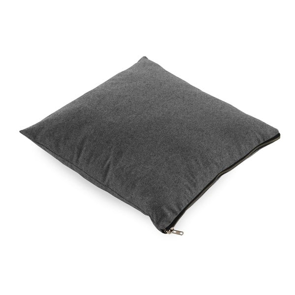 Tamsiai pilka pagalvė Geese Soft, 45 x 45 cm