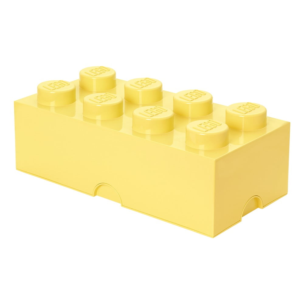 Šviesiai geltona daiktadėžė LEGO®
