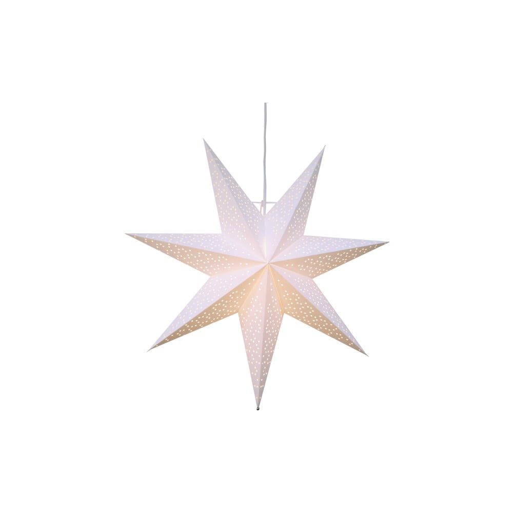 Žvaigždės formos šviesos dekoracija White Star Trading, ⌀ 54 cm