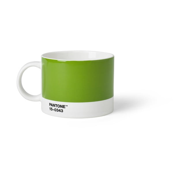 Žalias arbatos puodelis Pantone, 475 ml