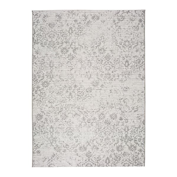 Pilkos ir smėlio spalvos lauko kilimas Universal Weave Kalimo, 155 x 230 cm