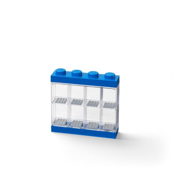 Mėlyna kolekcinė dėžutė 8 LEGO® minifigūrėlėms