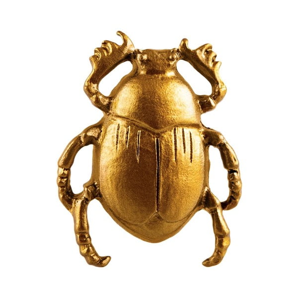Aukso spalvos rankena stalčiui Sass & Belle Scarab Beetle