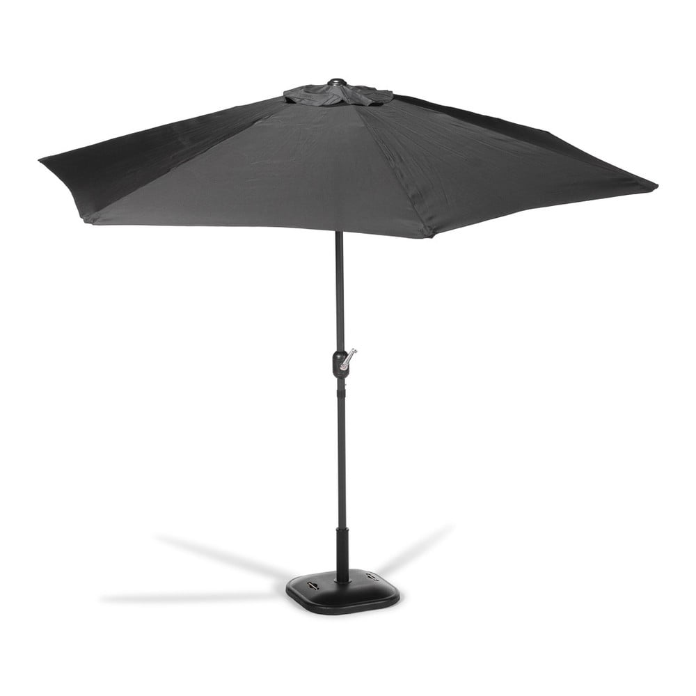 Juodas skėtis be pagrindo Bonami Essentials Sun, ø 300 cm