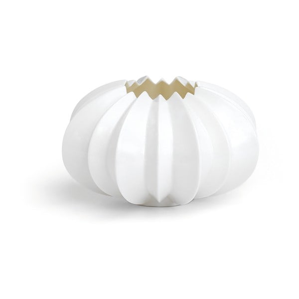 Balta porcelianinė žvakidė Kähler Design Stella, ⌀ 13,5 cm