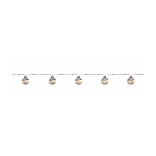 Skaidri LED lempučių girlianda Markslöjd Solo, 10 lempučių, 210 cm ilgio