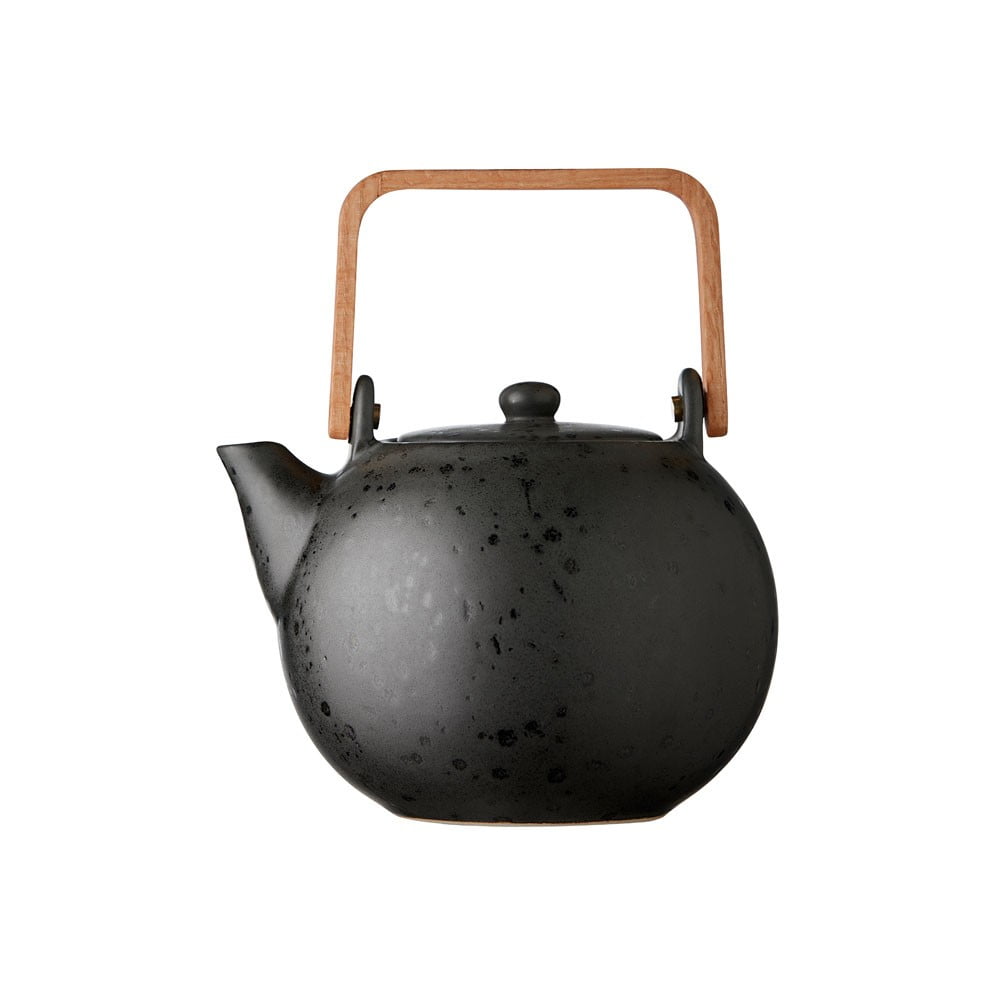 Juodos keramikos arbatinukas Bitz Basics, 1,2 l