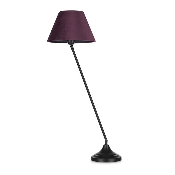Juodos ir violetinės spalvos stalinis šviestuvas Markslöjd Garda