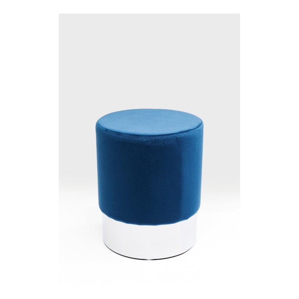 Mėlyna taburetė Kare Design Cherry, ∅ 35 cm