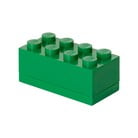 Žalia LEGO® Mini Box Lungo laikymo dėžutė