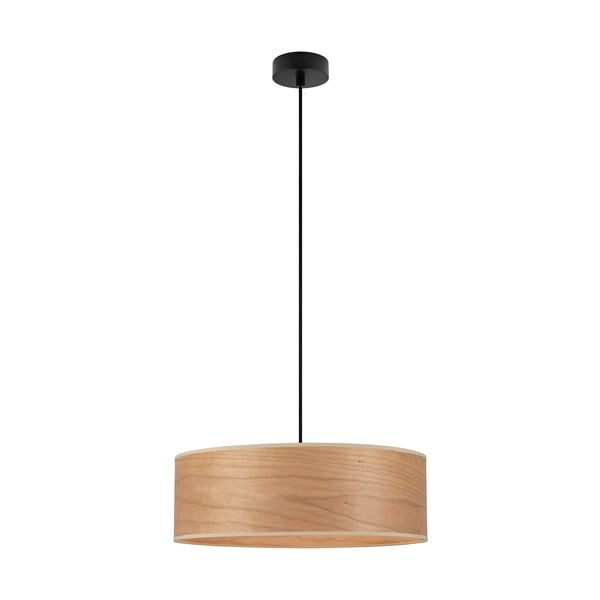 Pakabinamas šviestuvas iš vyšnios medienos Sotto Luce TSURI XL, ø 45 cm