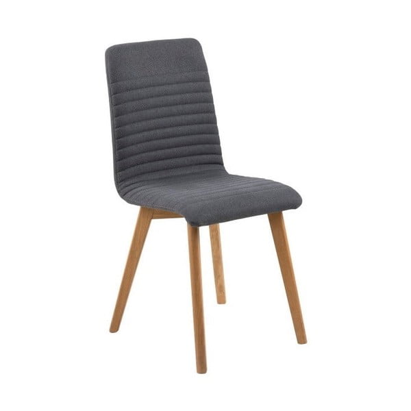 2 antracito pilkos spalvos valgomojo kėdžių rinkinys Actona Arosa