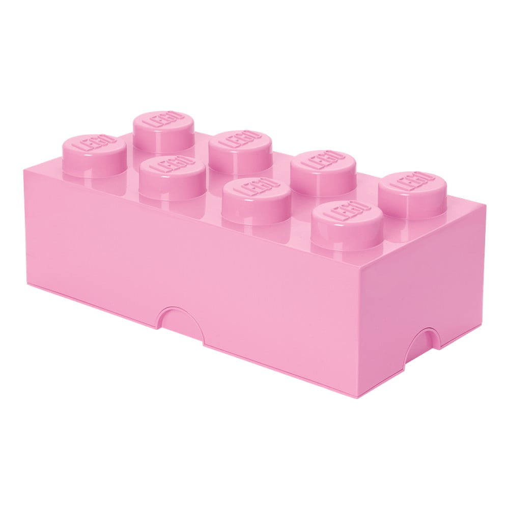 Šviesiai rožinė daiktadėžė LEGO®