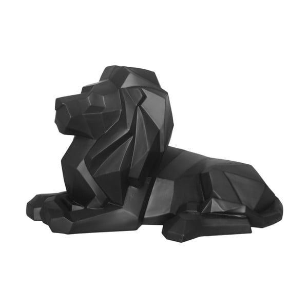 Matinės juodos spalvos dekoracija PT LIVING Origami Lion