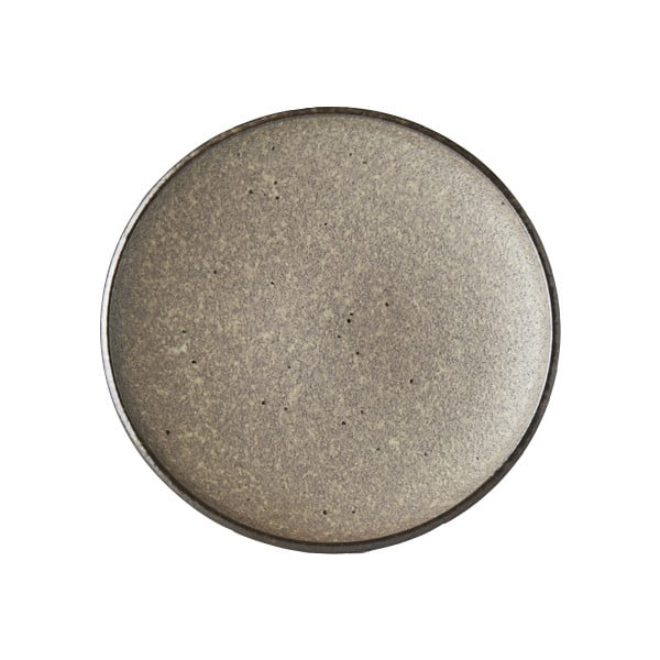 Smėlio spalvos keraminė lėkštė MIJ Earth, ø 17 cm