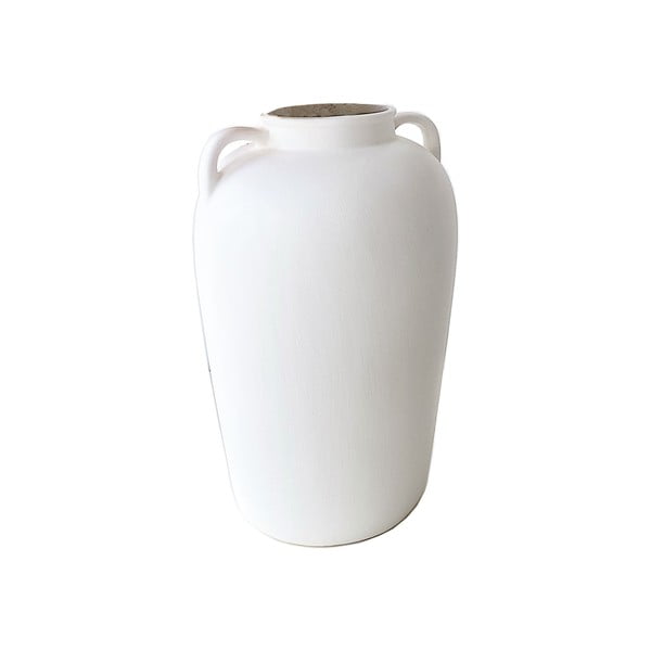 Balta keramikinė vaza Rulina Pottle