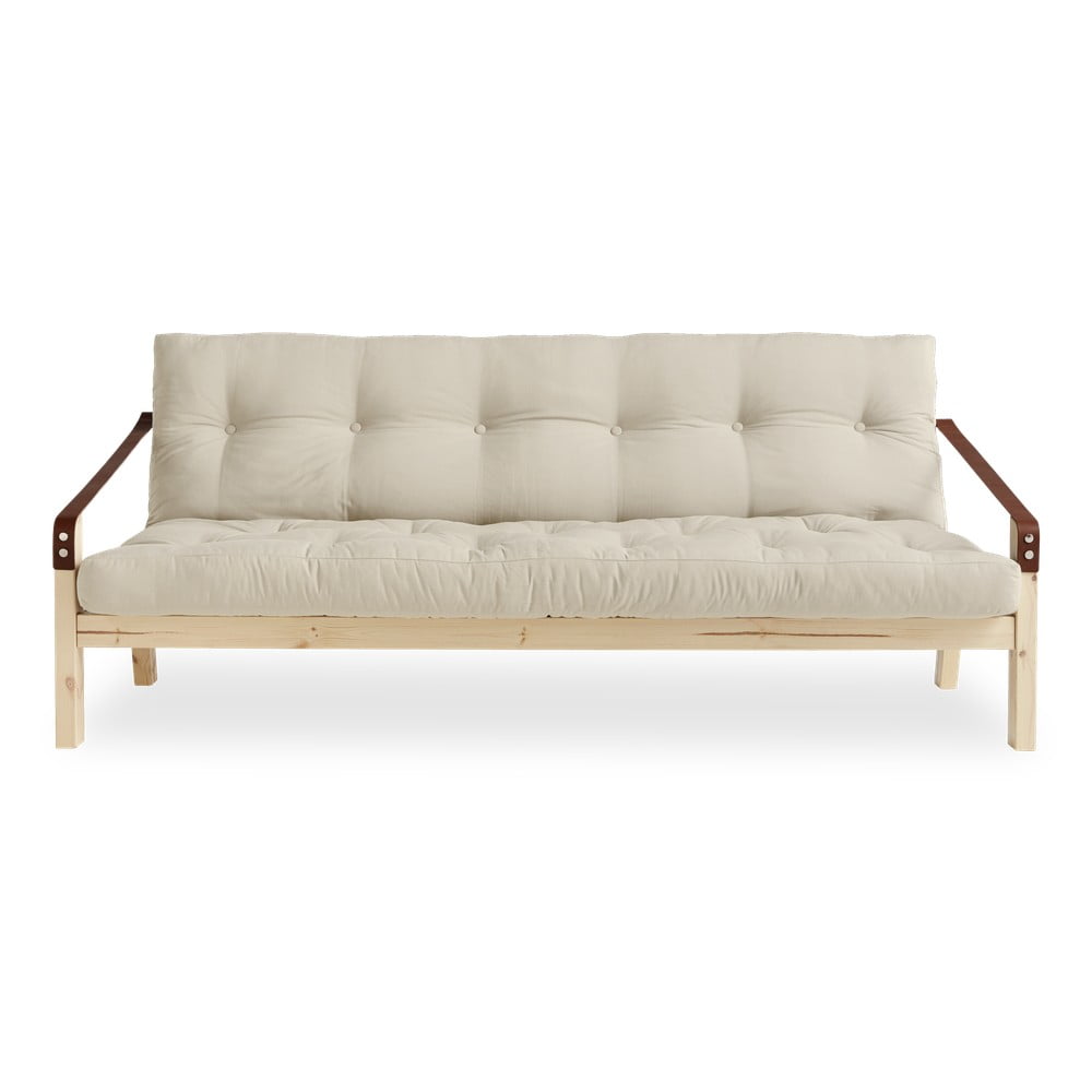 Kintama sofa "Karup" dizainas Poezija Natūralus Skaidrus / smėlio spalvos